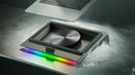 Razer presenta un panel de refrigeración para portátiles: 18% mejor efecto de refrigeración para los modelos de juego