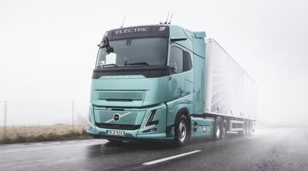 Volvo FH Aero Electric presentado con una autonomía de 600 km y carga muy rápida