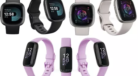 Se filtran renders oficiales del Fitbit Sense 2. Versa 4 e Inspire 3