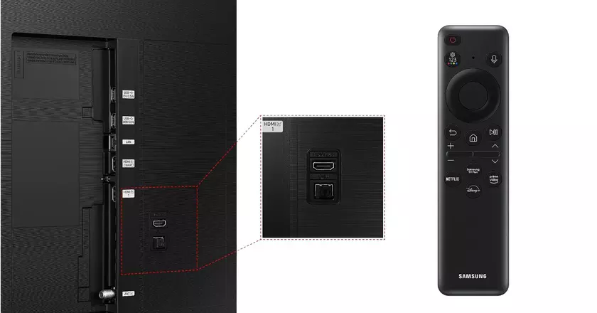 Samsung AU8000 55 televisor inteligente por debajo de 500