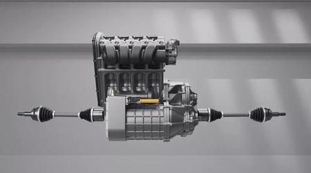 Este pequeño motor de tren motriz Horse Powertrain convierte los coches eléctricos en híbridos