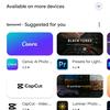 Captura de pantalla pequeña de Google Play Store