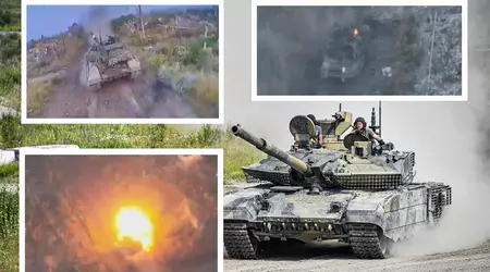 Un dron FPV ucraniano de 500 dólares ha impactado contra otro tanque ruso modernizado T-90M valorado en hasta 4,5 millones de dólares
