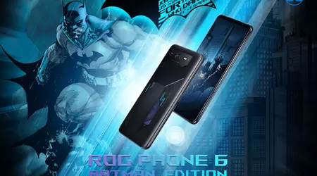 ASUS presentó una versión especial del smartphone para juegos ROG Phone 6 para los fans de Batman por 1199 euros