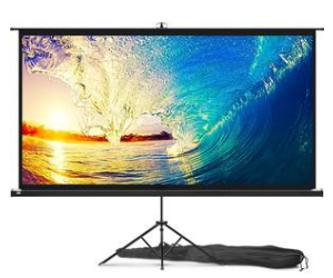Pantalla para proyector PropVue con trípode