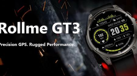 Se presentó el asequible smartwatch Rollme GT 3 con una enorme vida de batería, navegación GPS avanzada y un centenar de modos deportivos