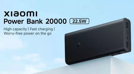 El nuevo Power Bank 20000 22.5W de Xiaomi prescinde de cable incorporado para debut en el mercado global