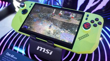 MSI presentó el Claw A8, su primera consola portátil con un chip AMD