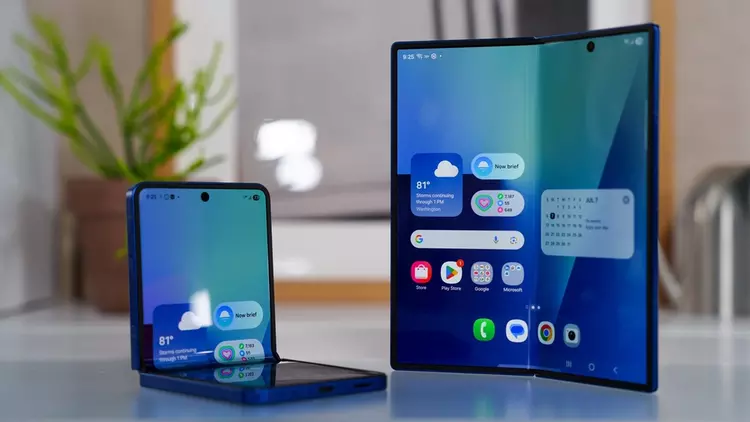 Galaxy Z Fold 7 y Z ...