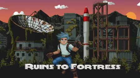 Juego del día: Ruins To Fortress - supervivencia en una isla postapocalíptica con gráficos pixelados