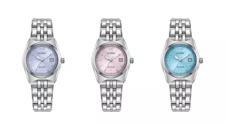 Citizen Corso: tres nuevos relojes solares de 27 mm en esfera rosa, violeta y azul
