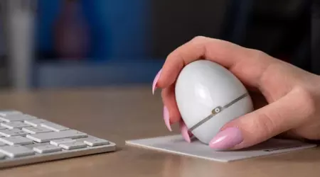 OVO, el ratón con forma de huevo que se controla con gestos, llega a Kickstarter