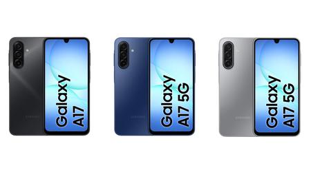 Así se verá el Galaxy A17 5G en todos los colores (fuga)