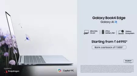 Samsung Galaxy Book4 Edge con procesador Snapdragon X llega a India