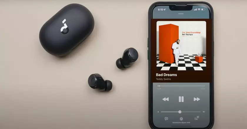 mejor auriculares cancelacion ruido Soundcore by Anker Space A40