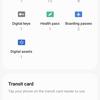 Interfaz de Samsung Wallet