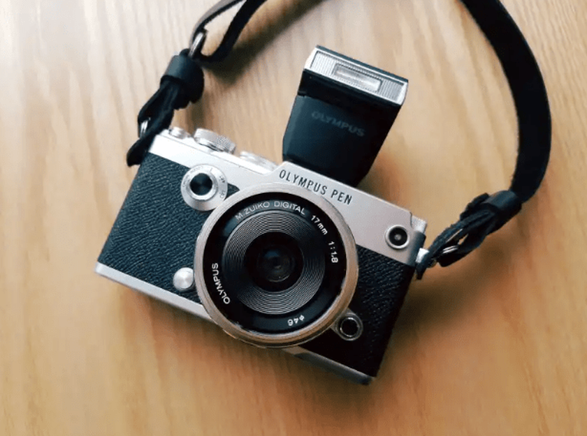 Olympus PEN-F cámara digital aspecto retro