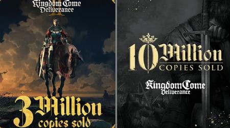 Grandes ventas de grandes juegos: los autores de Kingdom Come: Deliverance compartieron el número de copias vendidas de ambas partes de la serie