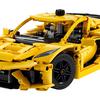 Interior del modelo Lego Technic Corvette Stingray C8
