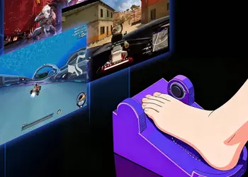 La frase "jugar con tu pie ...