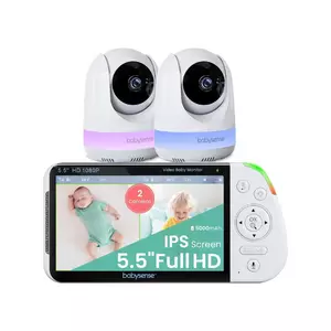 Pantalla dividida Babysense 5,5" 1080p