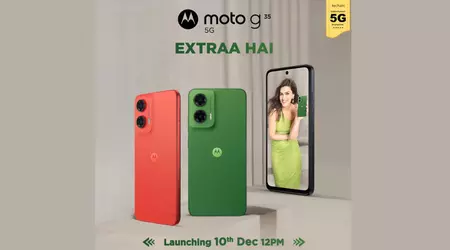 El Motorola Moto G35 con carga mejorada de 20 W y tres cámaras debutará en la India el 10 de diciembre