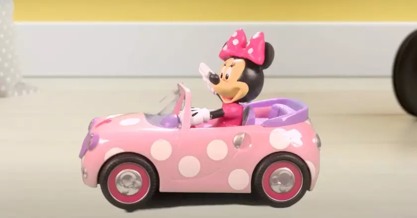 Coche teledirigido DISNEY JUNIOR MINNIE MOUSE para niños pequeños