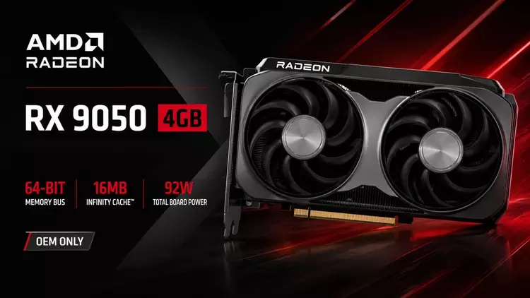 AMD RX 9050 4GB: la GPU ...