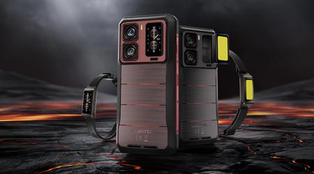 El "primer" Oukitel WP300 del mundo: un ladrillo modular de 16,000 mAh con una cara de reloj desmontable