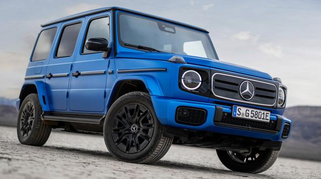La G-Class eléctrica resultó ser un ...