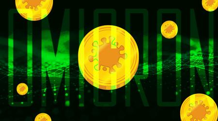 La criptomoneda coronavirus Omicron ha subido de precio un 1000% en unos días