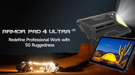 Ulefone presenta la tableta Armor Pad 4 Ultra con cámara termográfica y soporte 5G por 329 dólares