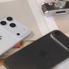 Una maqueta en miniatura del iPhone 17 Pro