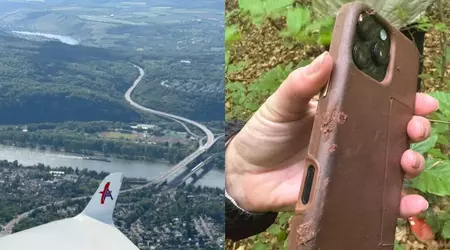 El iPhone 16 Pro cayó del avión y permaneció intacto, incluso la grabación de video no se detuvo