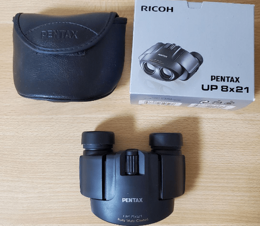 Pentax 8x21 U-Series UP los mejores binoculares para niños de 10 años