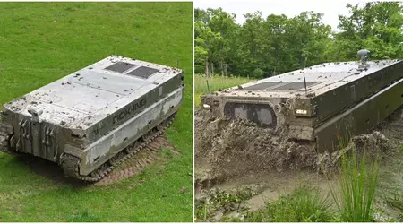 Los croatas junto con Rheinmetall han desarrollado un dron monstruo de orugas Komodo