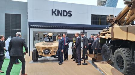 Nuevo robot Centurio X-30 armado con un cañón de 30 mm presentado en Francia