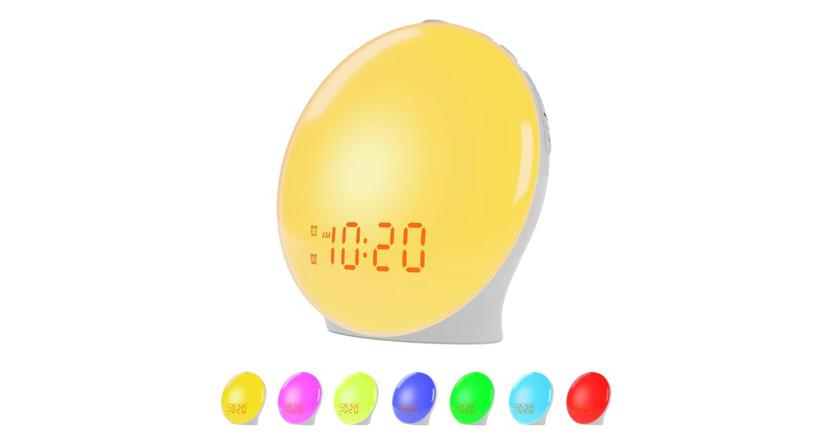 Despertador sonoro para despertar fácilmente