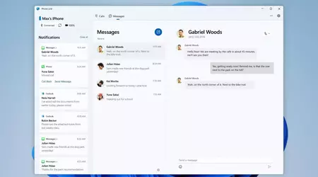 Microsoft ha comenzado a desplegar una actualización de Phone Link que añade compatibilidad con dispositivos iOS
