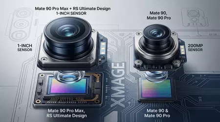 Huawei Mate 90: sensor de 1 pulgada vs 200 MP, dos filosofías en un mismo teléfono