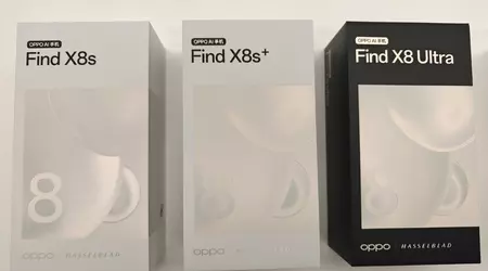 Se filtran en Internet imágenes de la caja de los smartphones Oppo Find X8s, Oppo Find X8s+ y Oppo Find X8 Ultra