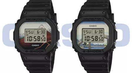 Casio lanzó nuevo G-Shock con grabados de Hokusai