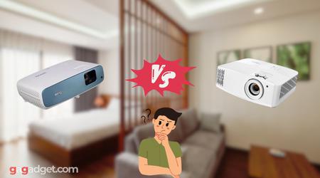 Benq TK850i vs Optoma UHD55: Comparativa