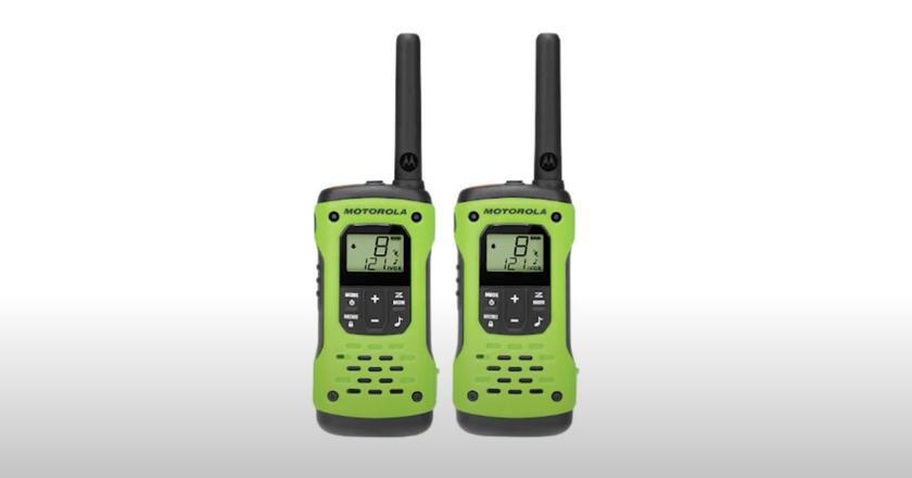 Motorola T600 mejores walkies para camping