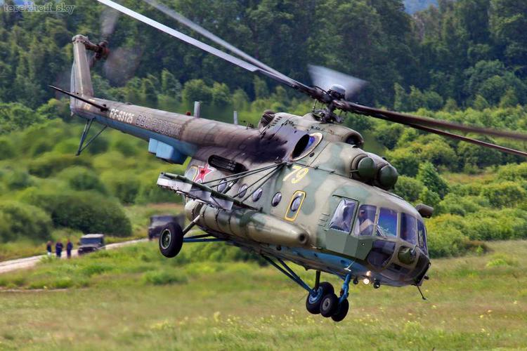 El helicóptero Mi-8 se estrella nuevamente ...