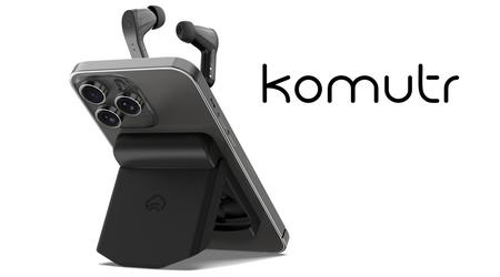 Komutr debuta en Kickstarter: auriculares compactos con cancelación activa de ruido y MagSafe