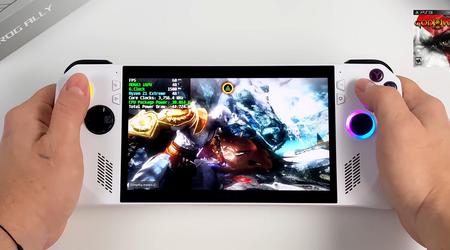 ASUS ROG Ally será capaz de ejecutar juegos para PlayStation 2, PlayStation 3 y Xbox 360 - God of War 3 se ejecutó en FHD/60FPS para la prueba
