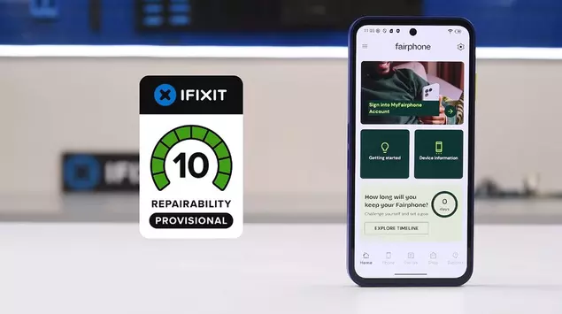 Fairphone Gen 6+: iFixit le da ...