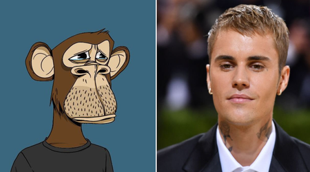 El NFT de 1,31 millones de dólares de Justin Bieber de la colección Bored Ape Yacht Club ha caído 24 veces en año y medio a menos de 55.000 dólares