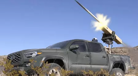 Ha aparecido en Internet un vídeo de las AFU destruyendo un avión no tripulado kamikaze Shahed-131/136 utilizando el sistema móvil de misiles VAMPIRE.